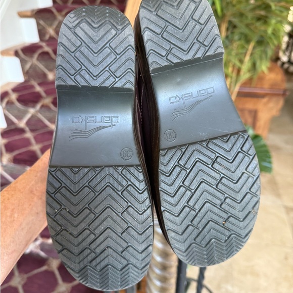 Dansko Rich Brown Leather Mules - Picture 9 of 16